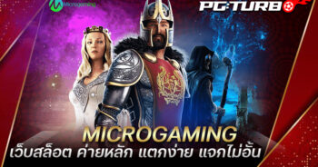 MICROGAMING เว็บสล็อต ค่ายหลัก แตกง่าย แจกไม่อั้น